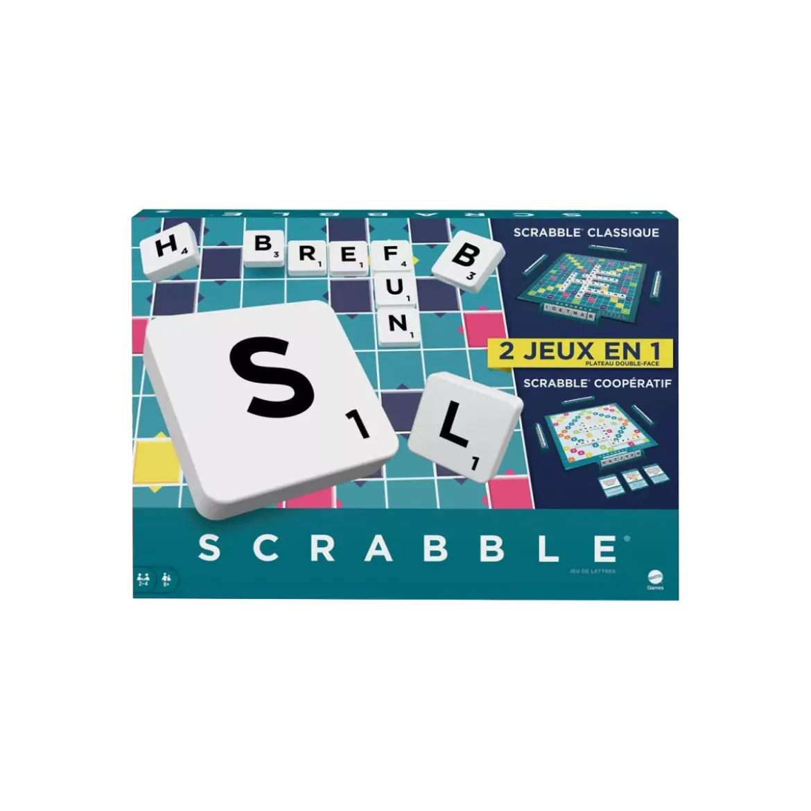 Scrabble 2 Jeux en 1