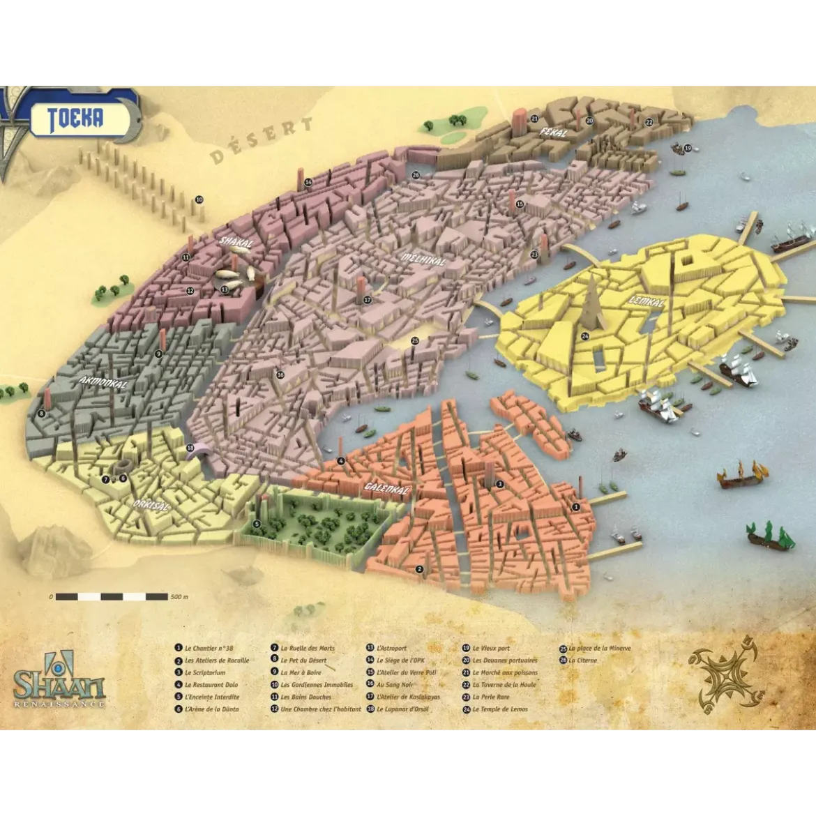 Shaan Renaissance : Atlas de l’Akeneï