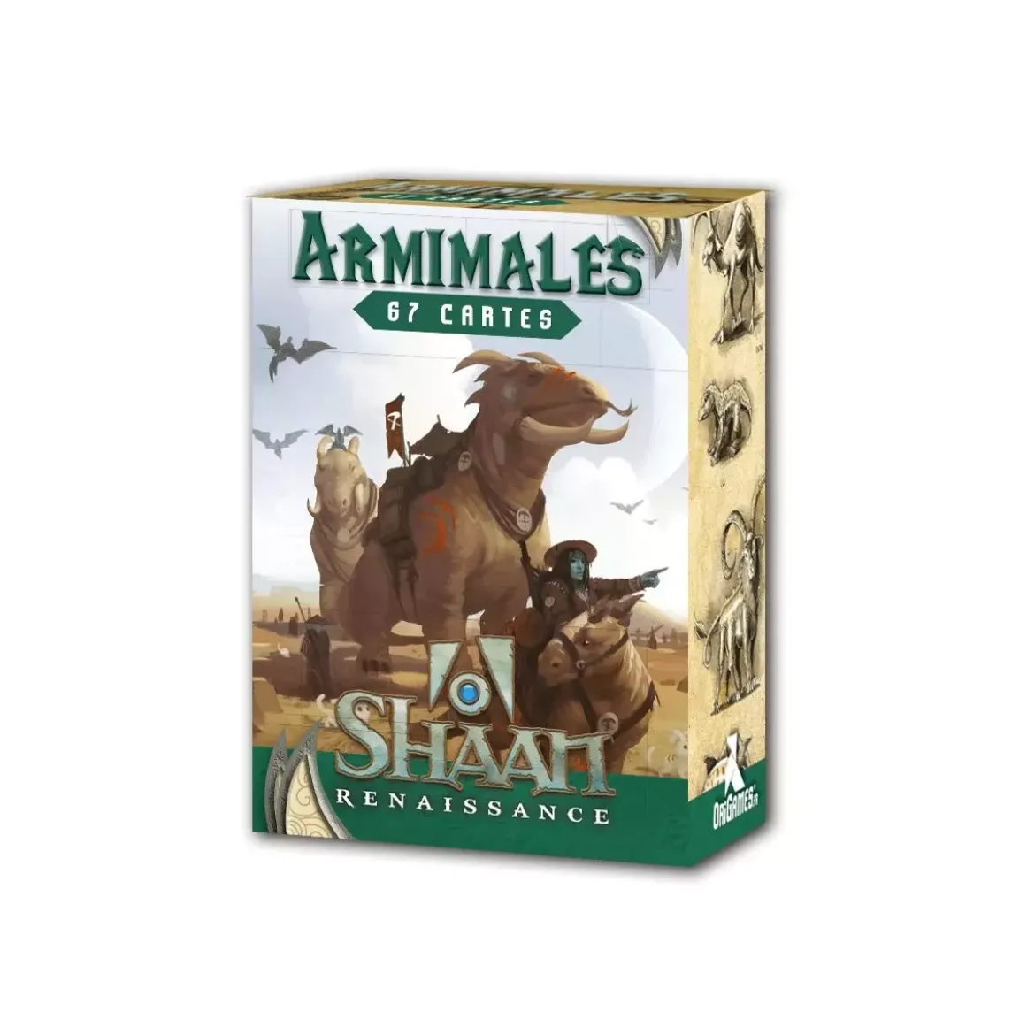 Shaan Renaissance : Cartes Arnimales