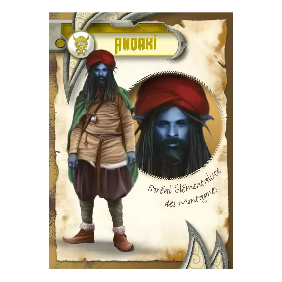Shaan Renaissance : Cartes Personnages