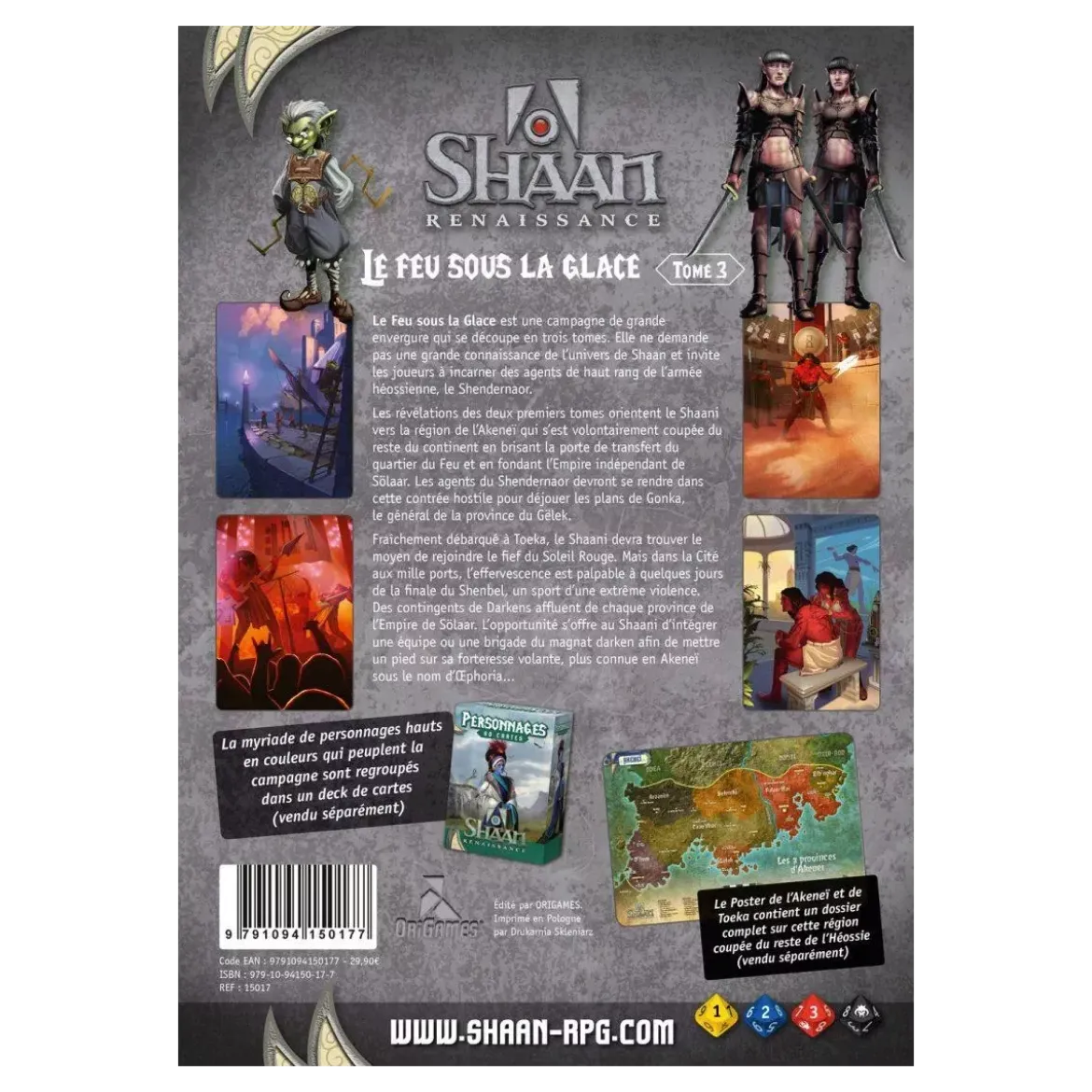 Shaan Renaissance : Le Feu sous la Glace - Tome 3