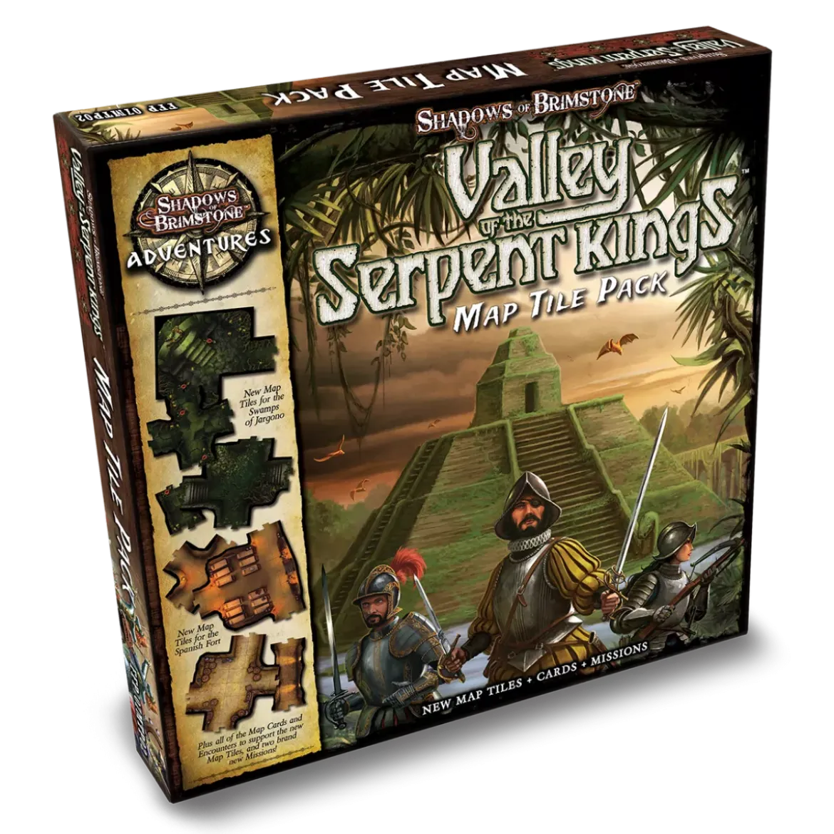 Shadows of Brimstone : Valley of the Serpent Kings - Map Tile Pack - Version Anglaise