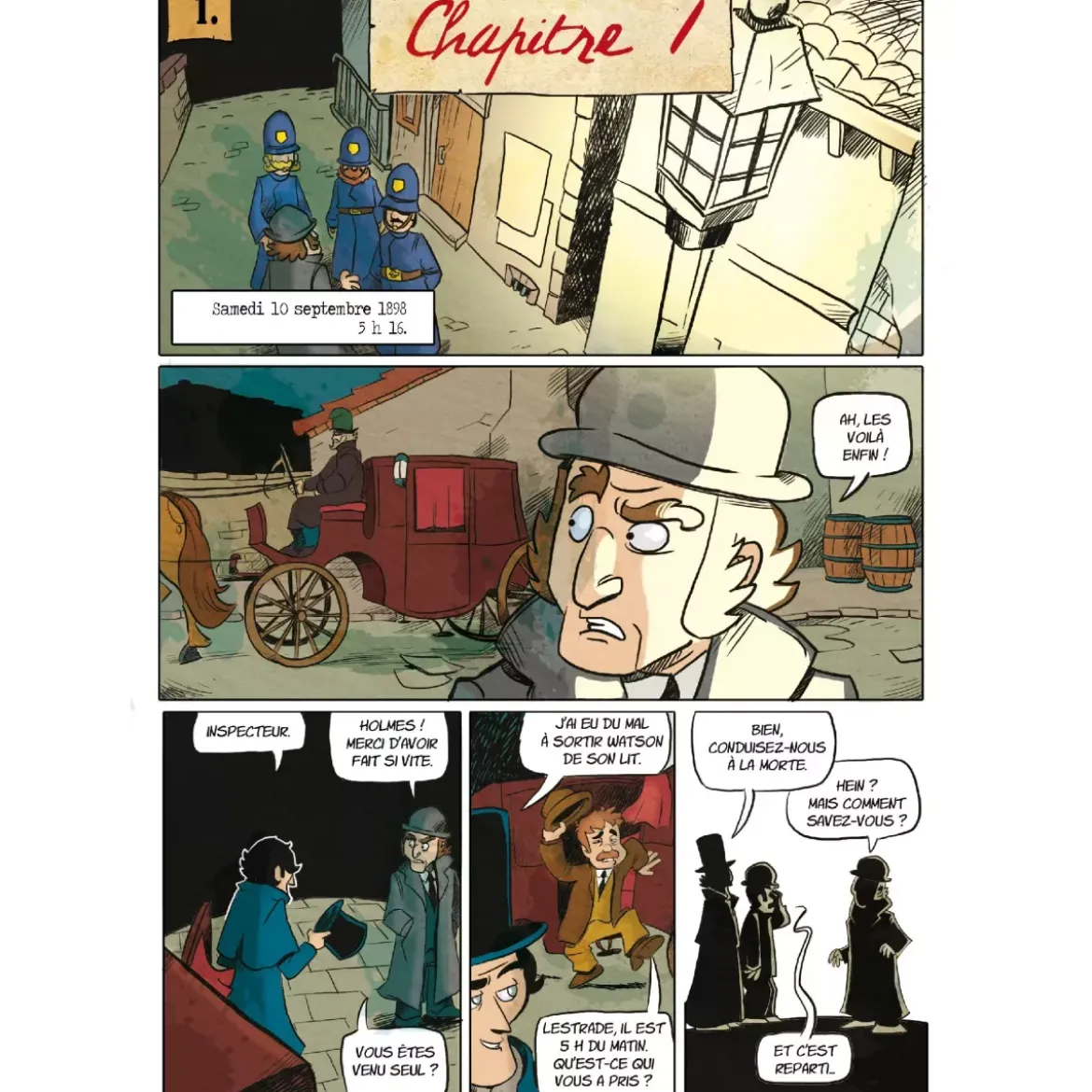 Sherlock Holmes - L’Ombre de Jack l’éventreur : La BD dont vous êtes le héros