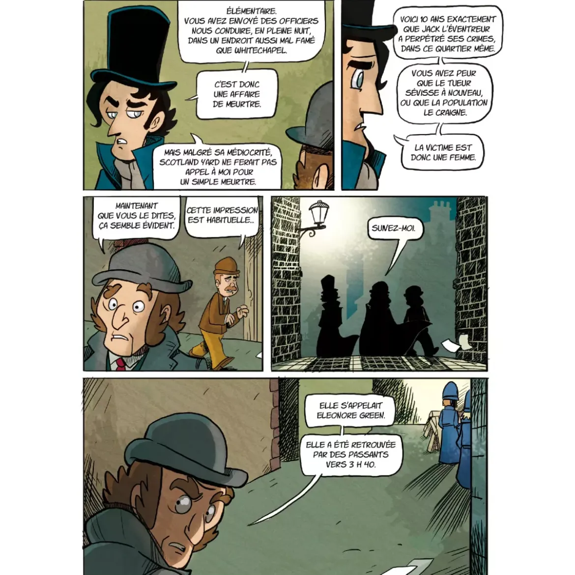 Sherlock Holmes - L’Ombre de Jack l’éventreur : La BD dont vous êtes le héros