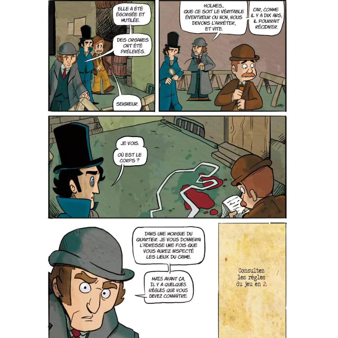 Sherlock Holmes - L’Ombre de Jack l’éventreur : La BD dont vous êtes le héros