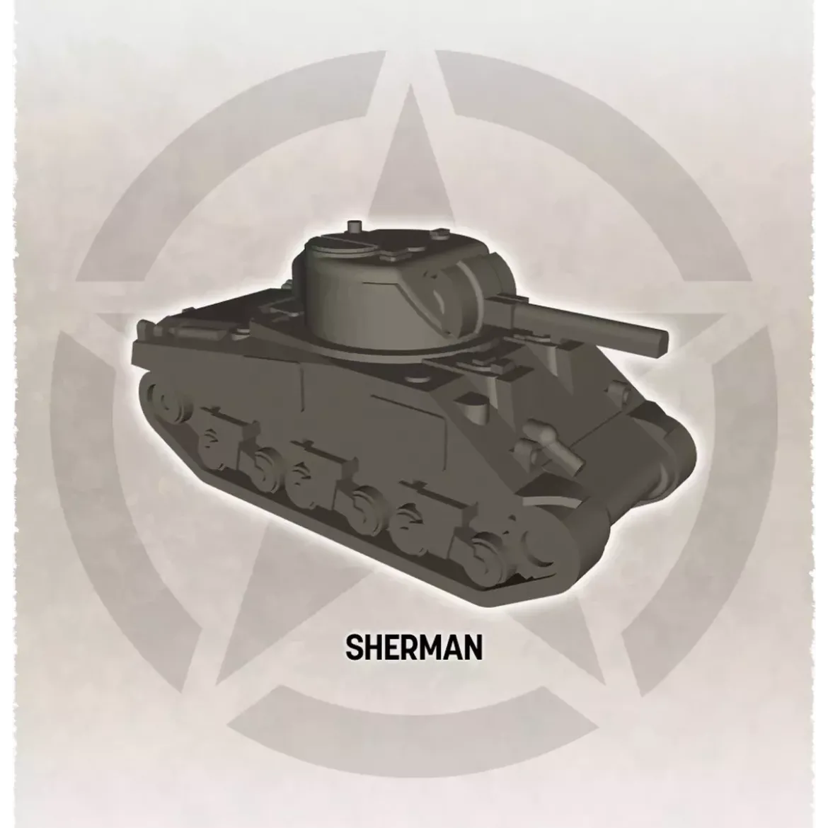 Sherman Solitaire - Figurines