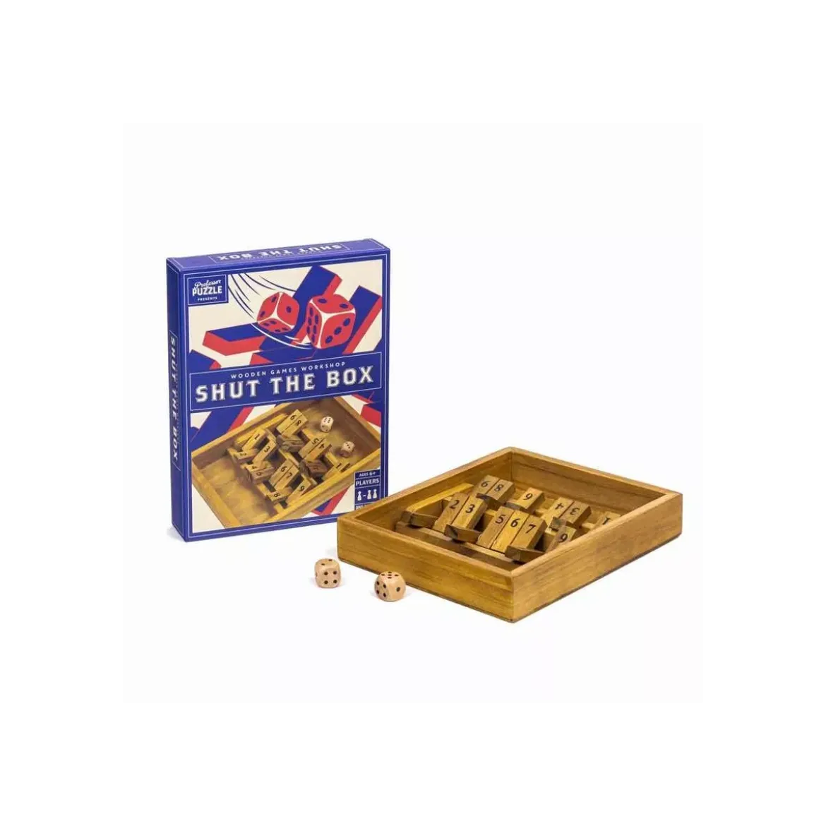 Shut the Box en Bois Vintage