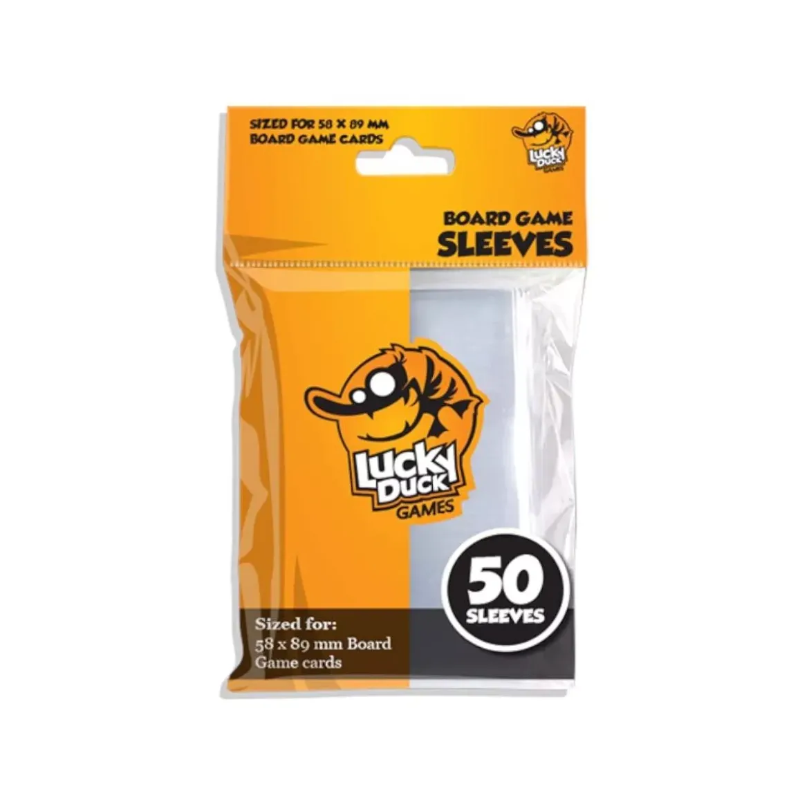 Sleeves Lucky Duck Games x 50 - 58 x 89 mm