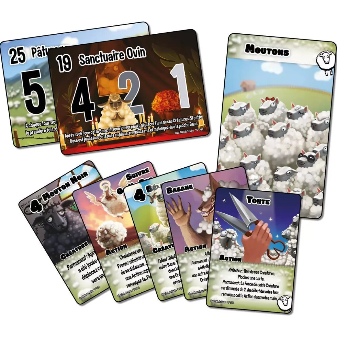 Smash Up : Faction Moutons - Micro Extension