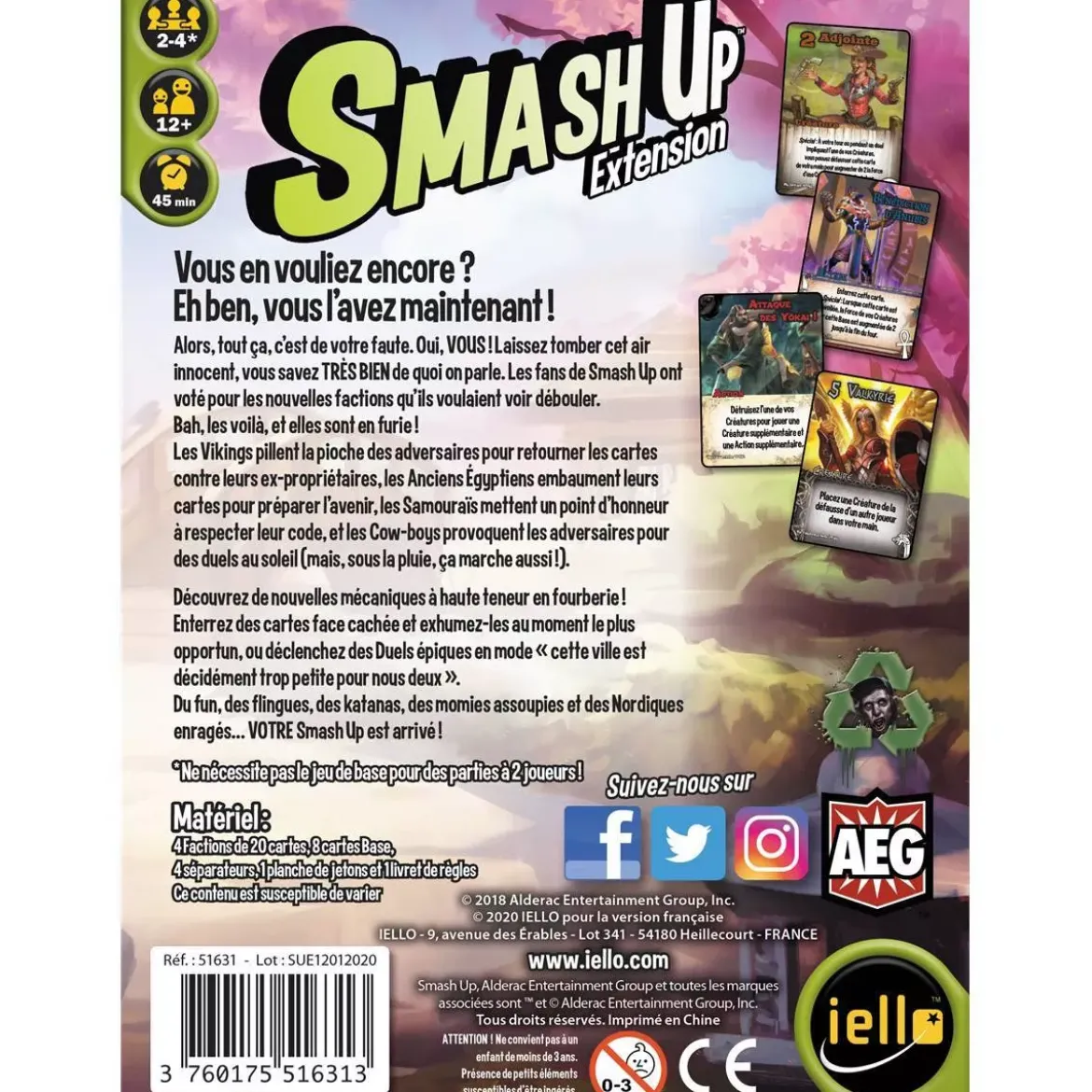 Smash up : Vous en Voulez Encore ? - Extension