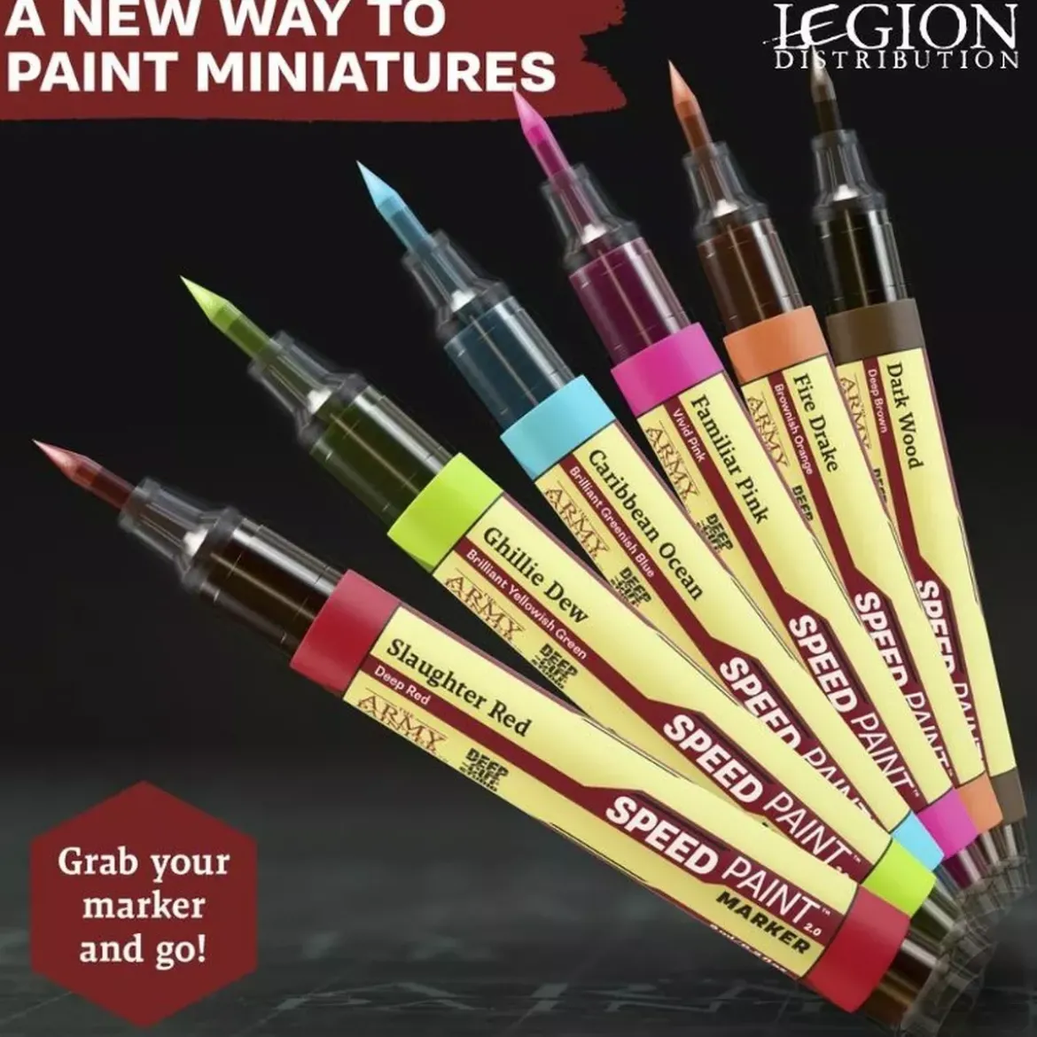 Speedpaint Markers : Most Wanted Set - Peinture