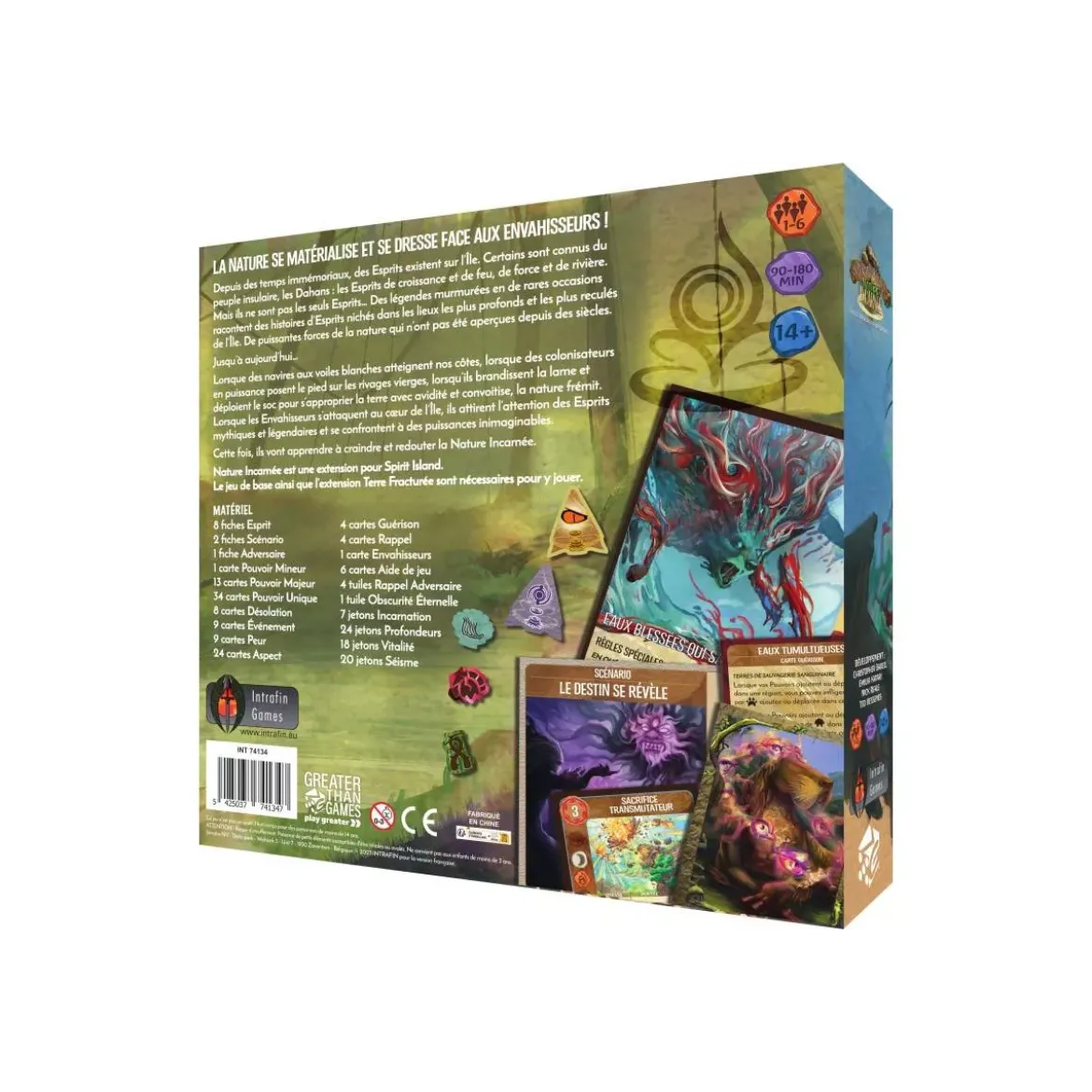 Spirit Island : Nature Incarnée - Extension