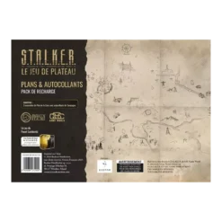 Stalker - Le Jeu de Plateau : Plans & Autocollants - Extension