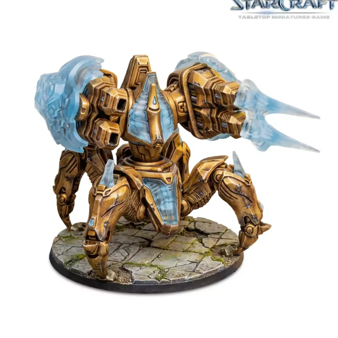 StarCraft - Tabletop Miniatures Game - Immortal - Protoss Expansion Set - Version Anglaise