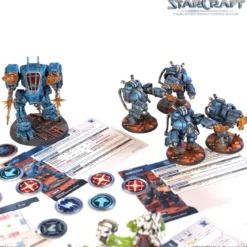StarCraft - Tabletop Miniatures Game : Terran Starter Set - Version Anglaise