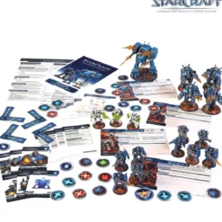 StarCraft - Tabletop Miniatures Game : Terran Starter Set - Version Anglaise