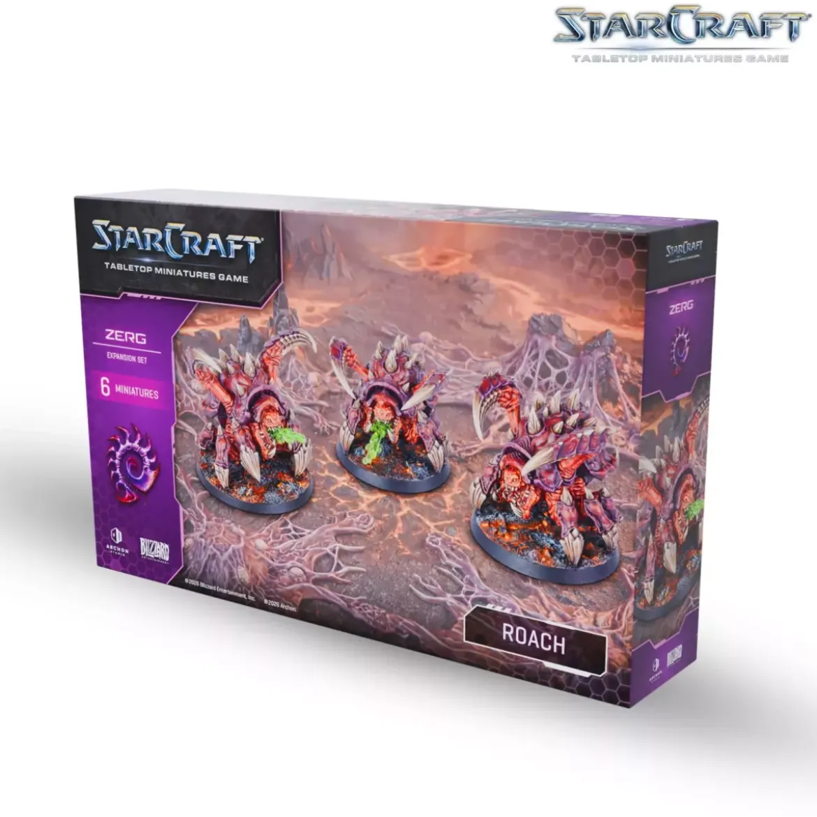 StarCraft - Tabletop Miniatures Game - Roach - Zerg Expansion Set - Version Anglaise