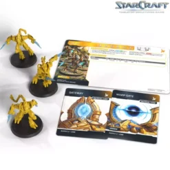 StarCraft - Tabletop Miniatures Game - Zealot - Protoss Expansion Set - Version Anglaise