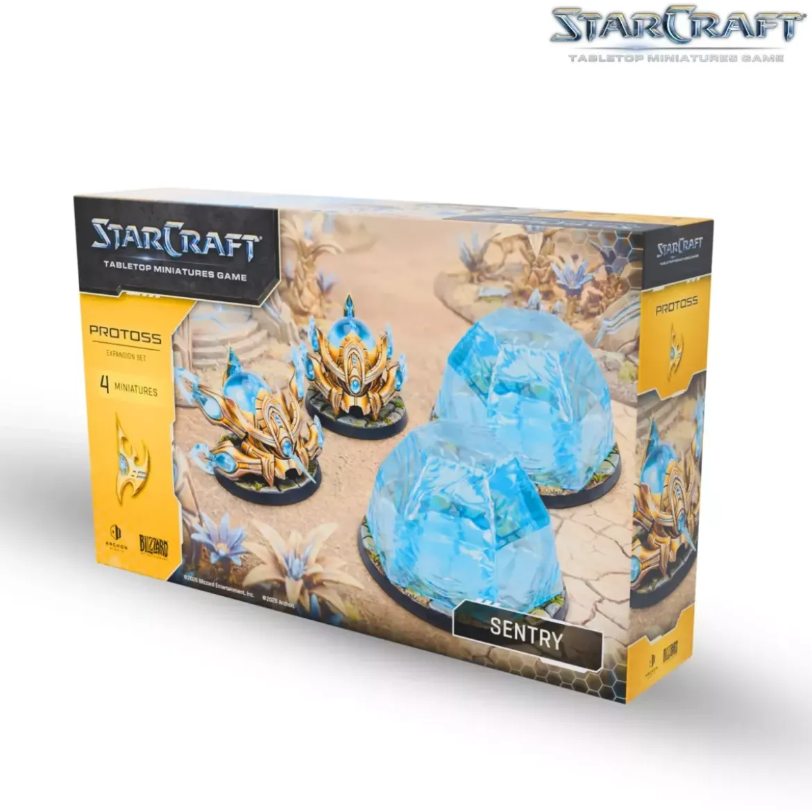 StarCraft - Tabletop Miniatures Game - Sentry - Protoss Expansion Set - Version Anglaise