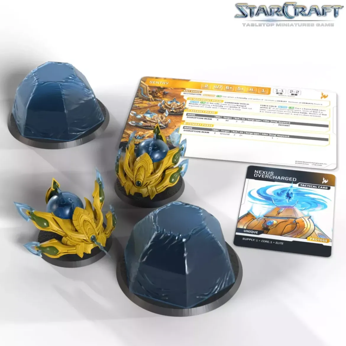 StarCraft - Tabletop Miniatures Game - Sentry - Protoss Expansion Set - Version Anglaise