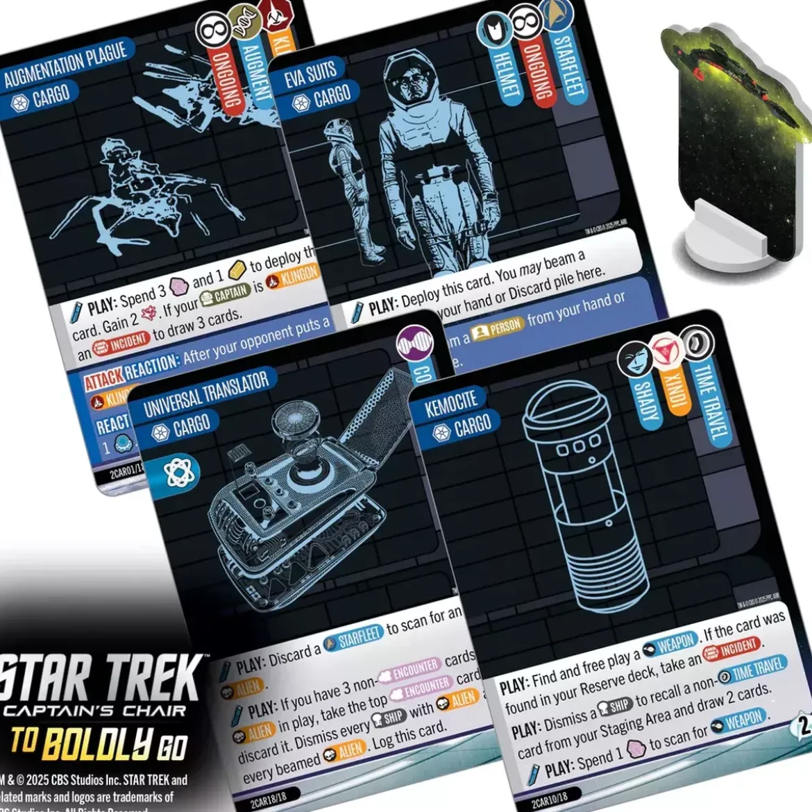 Star Trek Captain's Chair : To Boldly Go - Version Anglaise