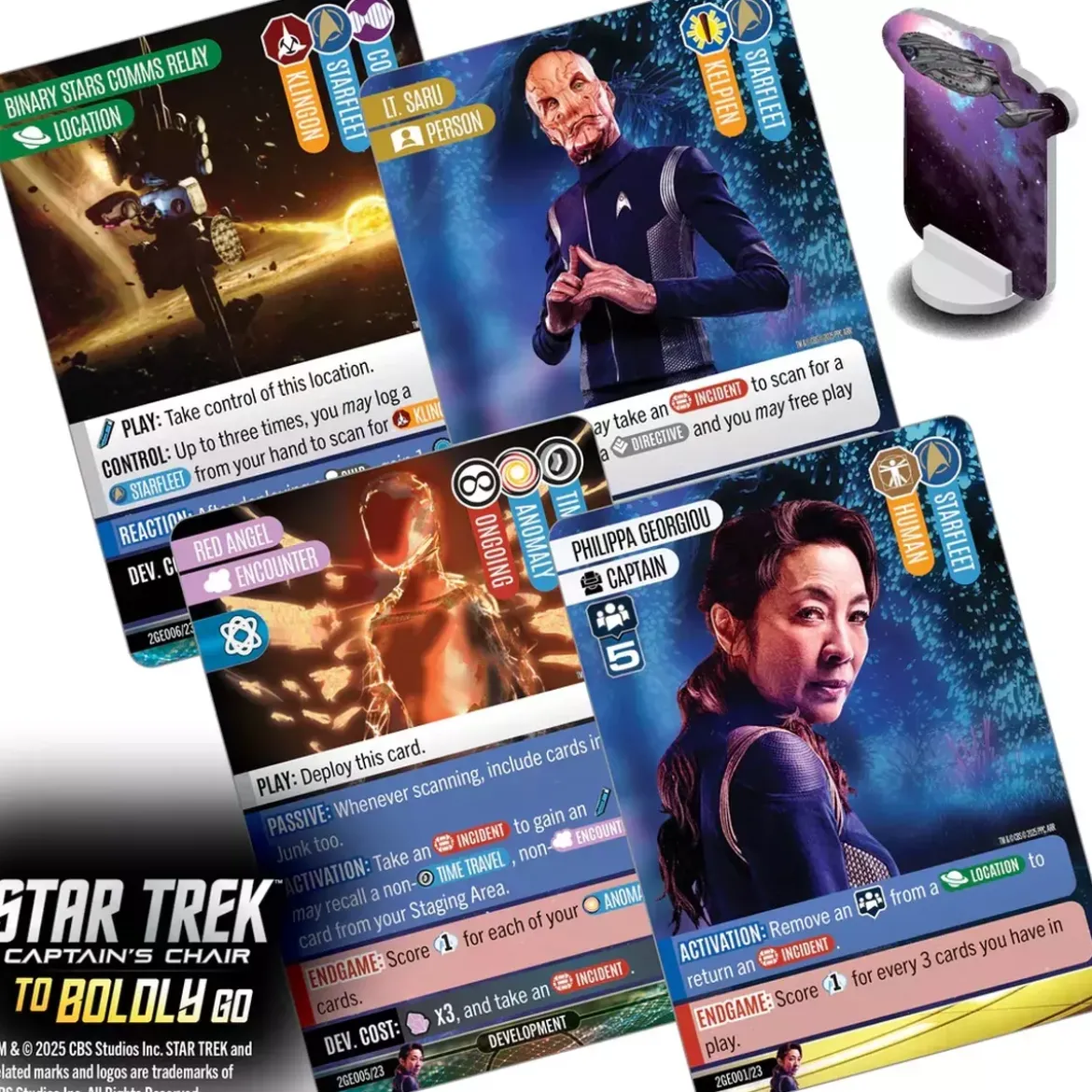 Star Trek Captain's Chair : To Boldly Go - Version Anglaise