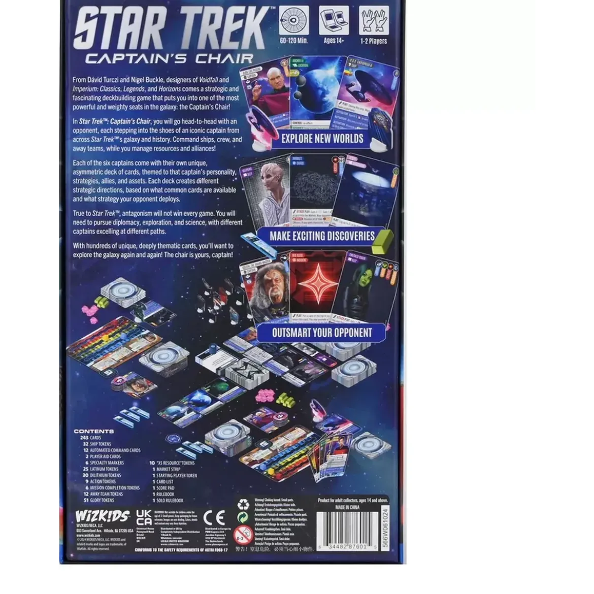 Star Trek Captain's Chair - Version Anglaise