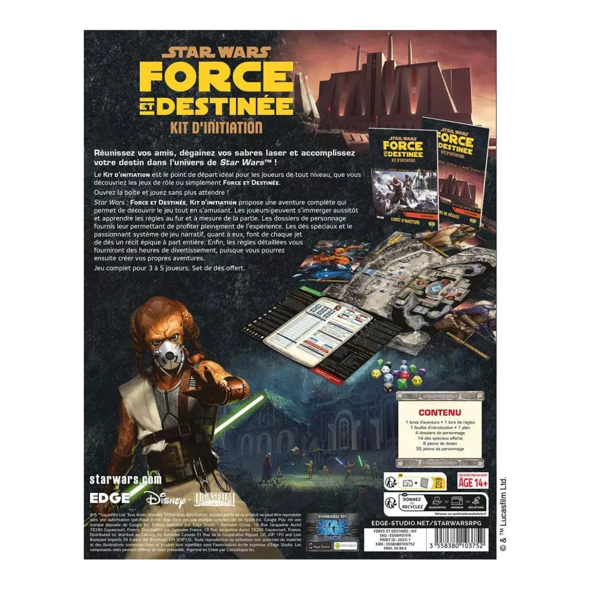 Star Wars Force et Destinée : Kit d'Initiation
