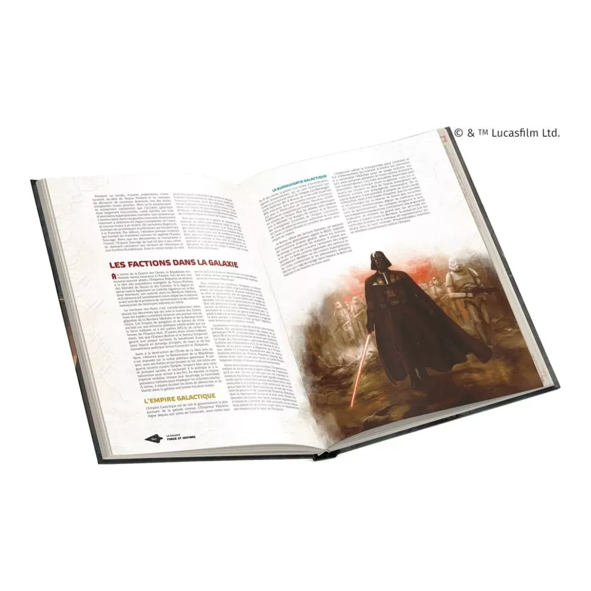 Star Wars Force et Destinée : Livre de Règles