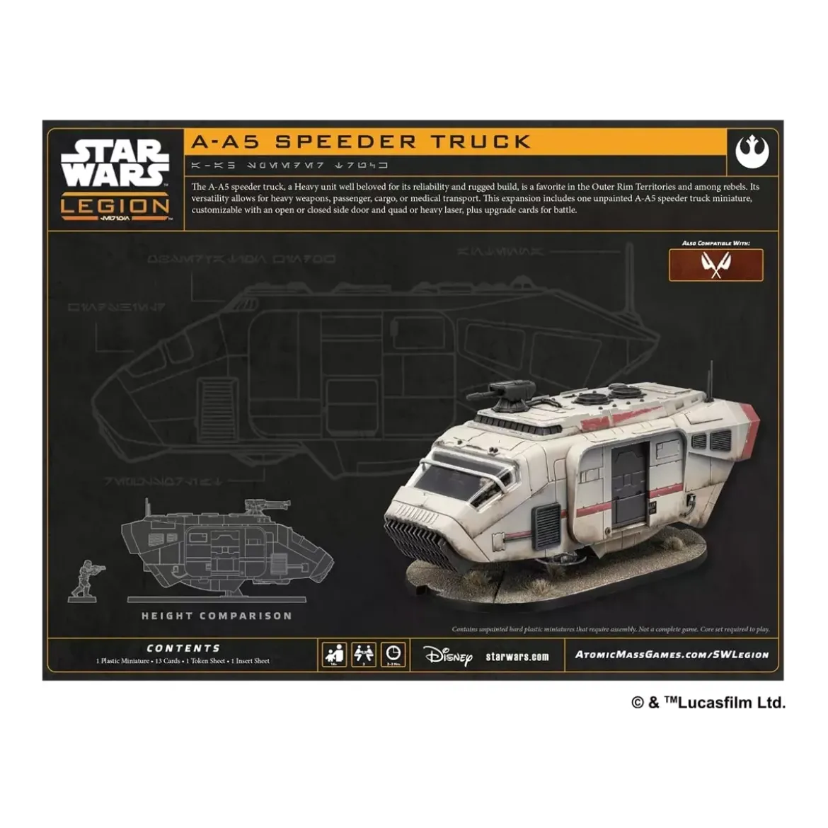 Star Wars : Légion - A-A5 Speeder Truck - Extension d'Unité