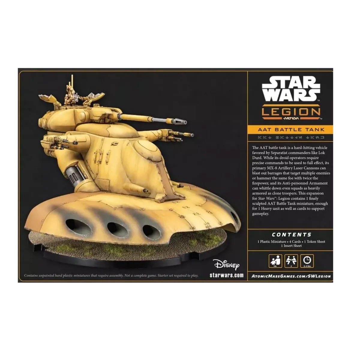 Star Wars : Légion - AAT Battle Tank (Reissue) - Extension d'Unité