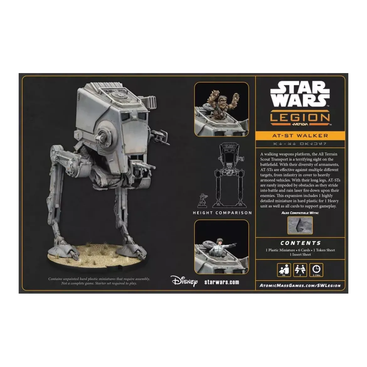 Star Wars : Légion - AT-ST (Reissue) - Extension d'Unité
