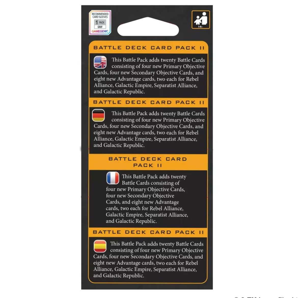 Star Wars : Légion - Battle Deck Pack 2 - Extension