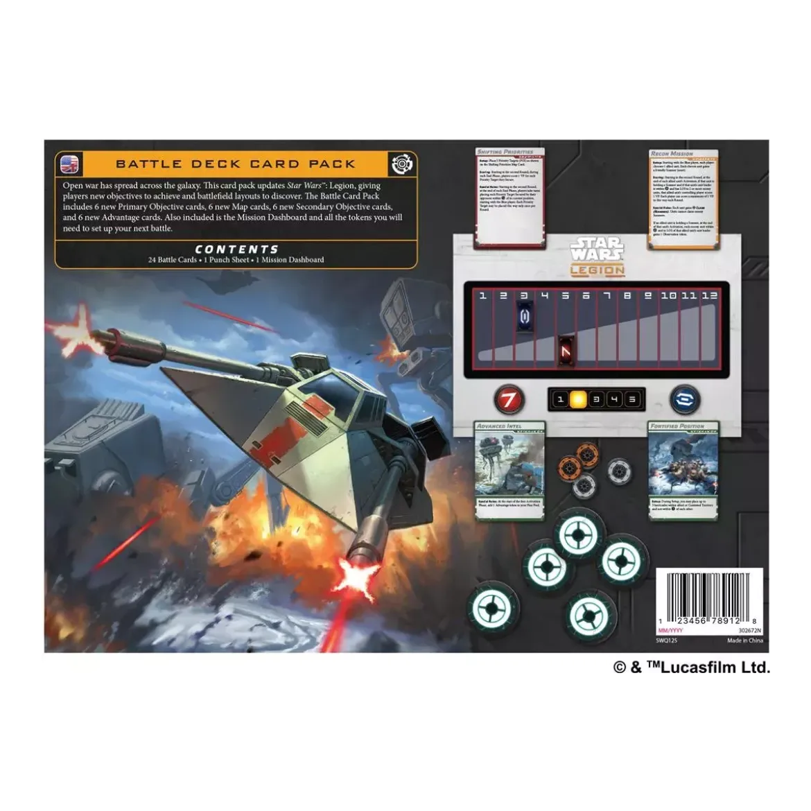 Star Wars : Légion - Battle Deck Revised Mission - Card Pack