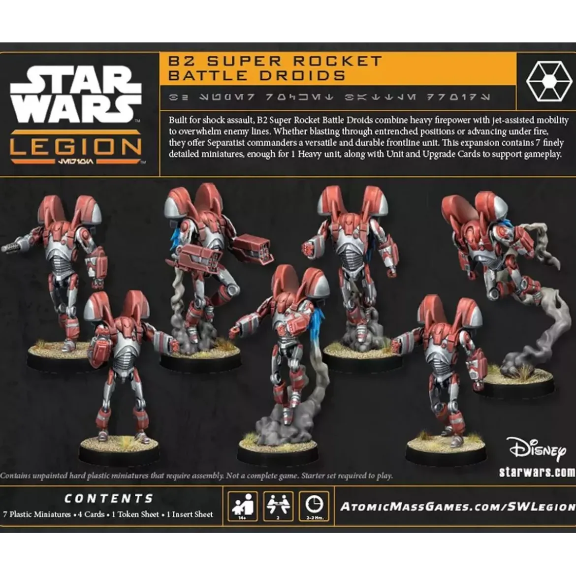 Star Wars : Légion - B2 Super Rocket Battle Droids - Extension d'Unité