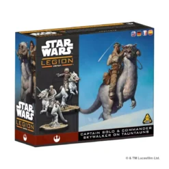 Star Wars : Légion - Captain Solo & Commander Skywalker on Tauntauns - Extension d'Unité