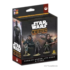 Star Wars : Légion - Cassian Andor, Jyn Erso & K-2SO - Extension Commandant / Agent