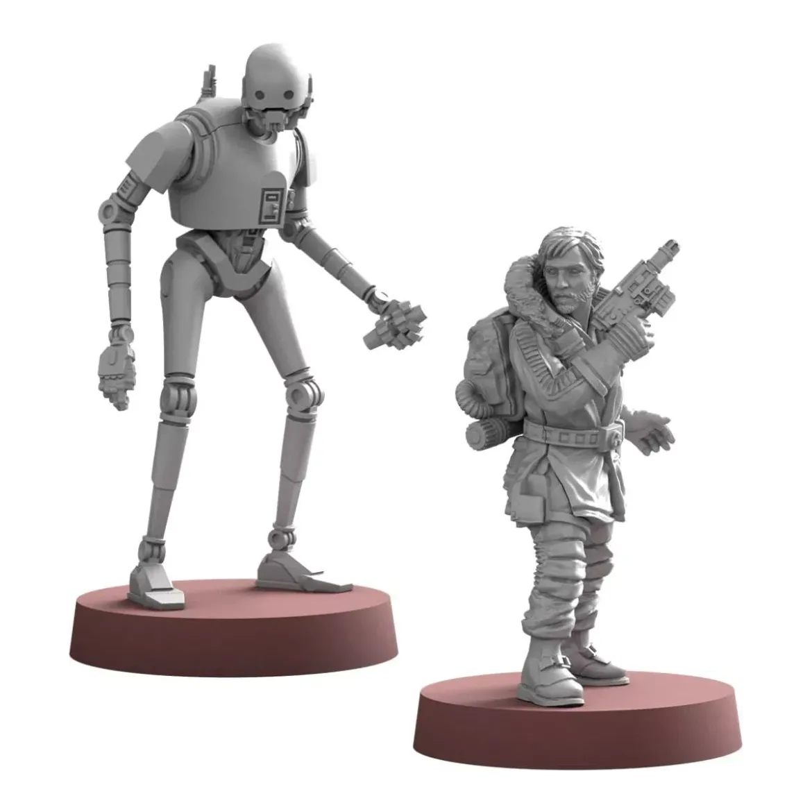 Star Wars : Légion - Cassian Andor et K-2SO - Extension Commandant