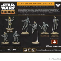Star Wars : Légion - Clan Wren Mandalorians - Extension d'Unité