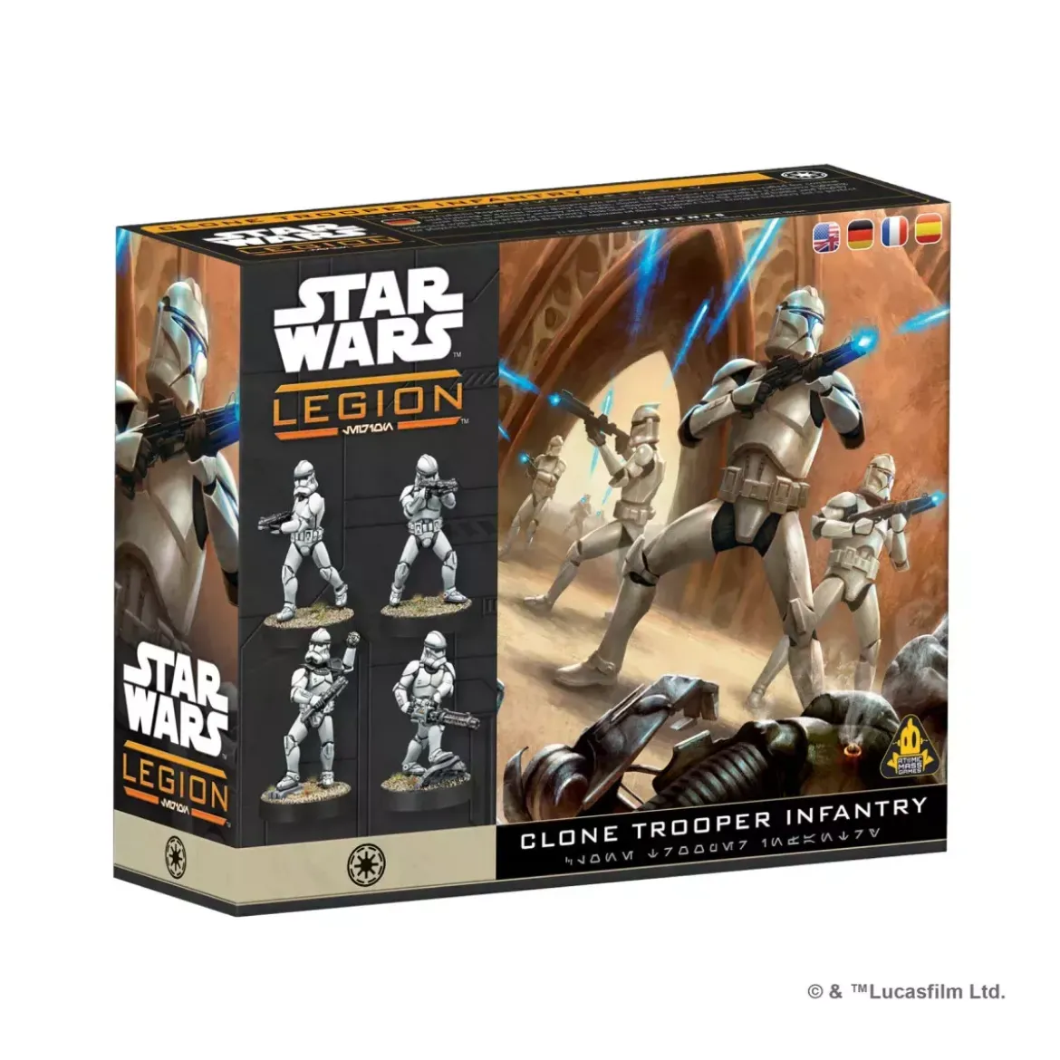 Star Wars : Légion - Clone Trooper Infantry - Extension d'Unité