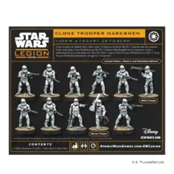 Star Wars : Légion - Clone Trooper Marksmen - Extension d'Unité