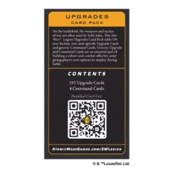 Star Wars : Légion - Command and Training Upgrade - Card Pack