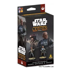 Star Wars : Légion - Customizable Rebel Officer and Agent - Extension Commandant