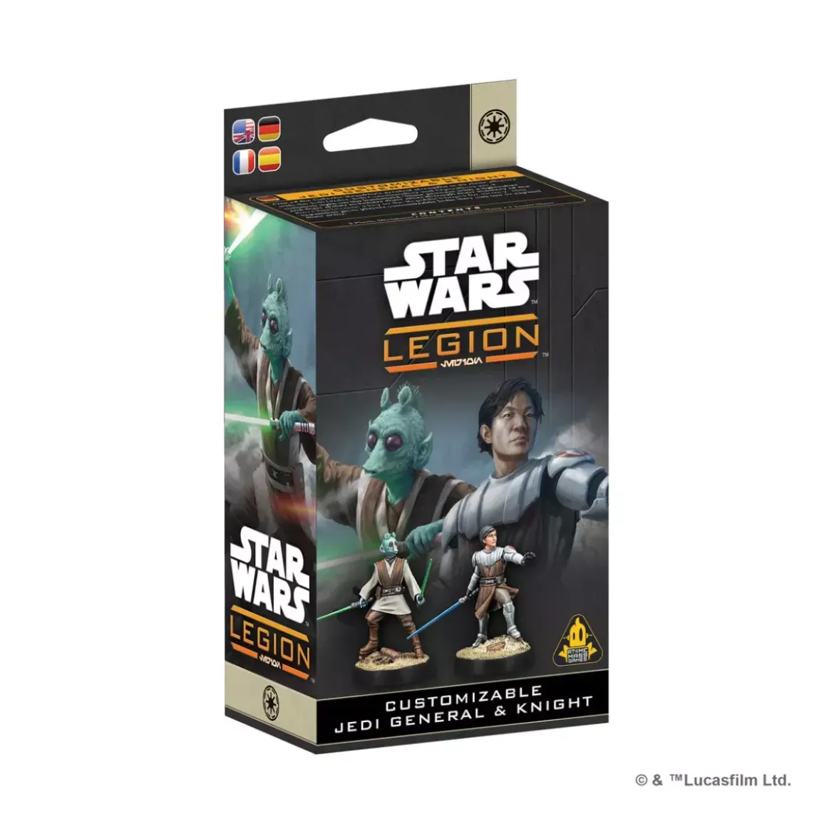 Star Wars : Légion - Customizable Jedi General & Knight - Extension Commandant/Agent