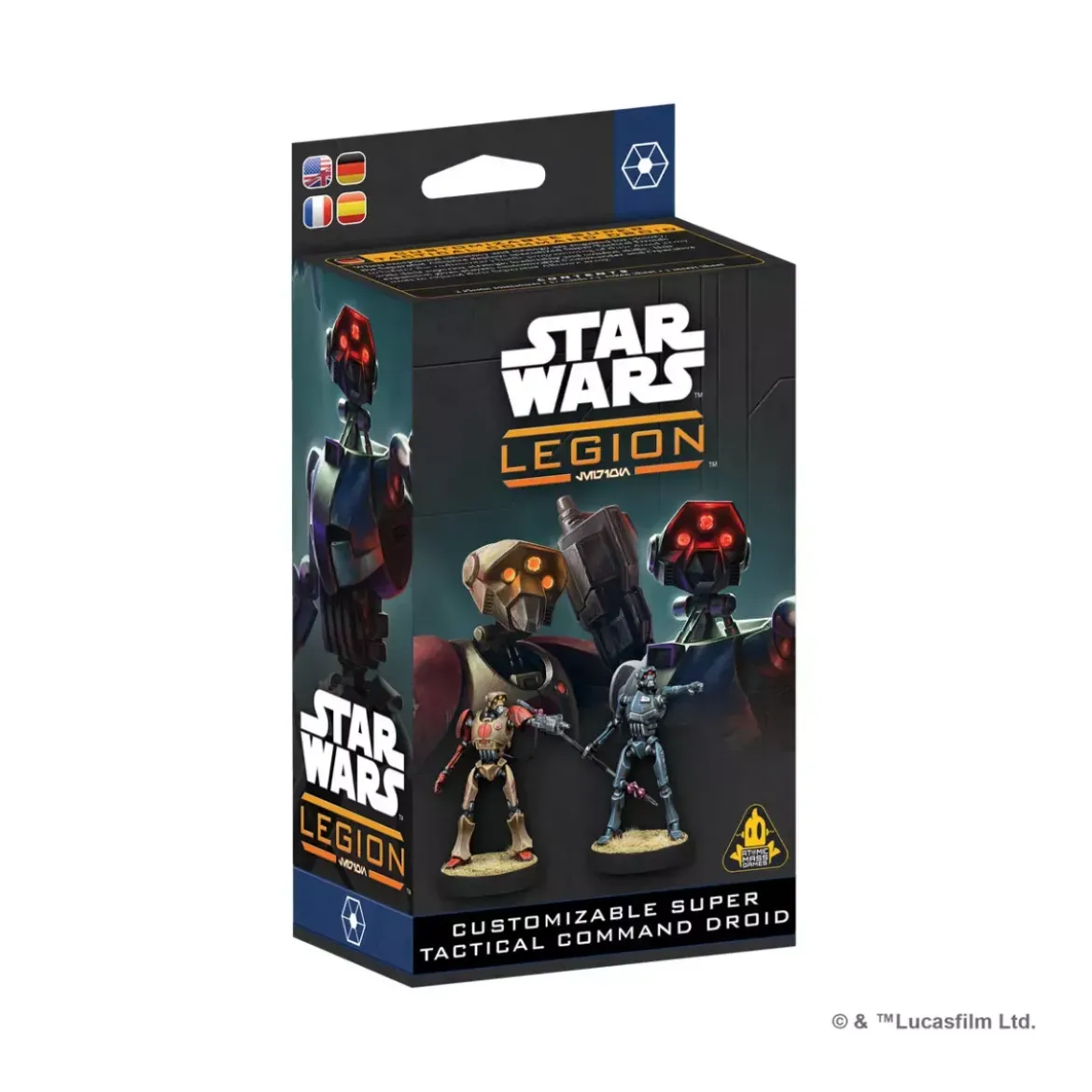 Star Wars : Légion - Customizable Super Tactical Command Droid - Extension Commandant/Agent