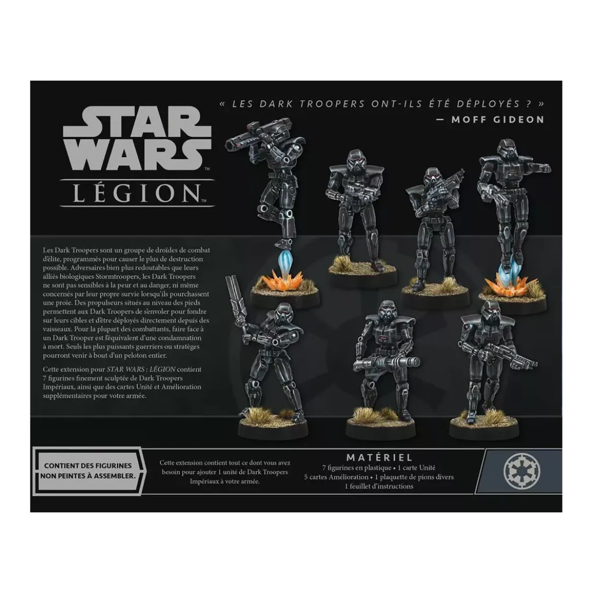 Star Wars : Légion - Dark Troopers Impériaux - Extension d'Unité
