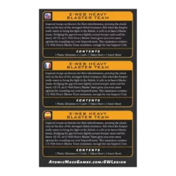 Star Wars : Légion - E-Web Heavy Blaster Team (Reissue) - Extension d'Unité