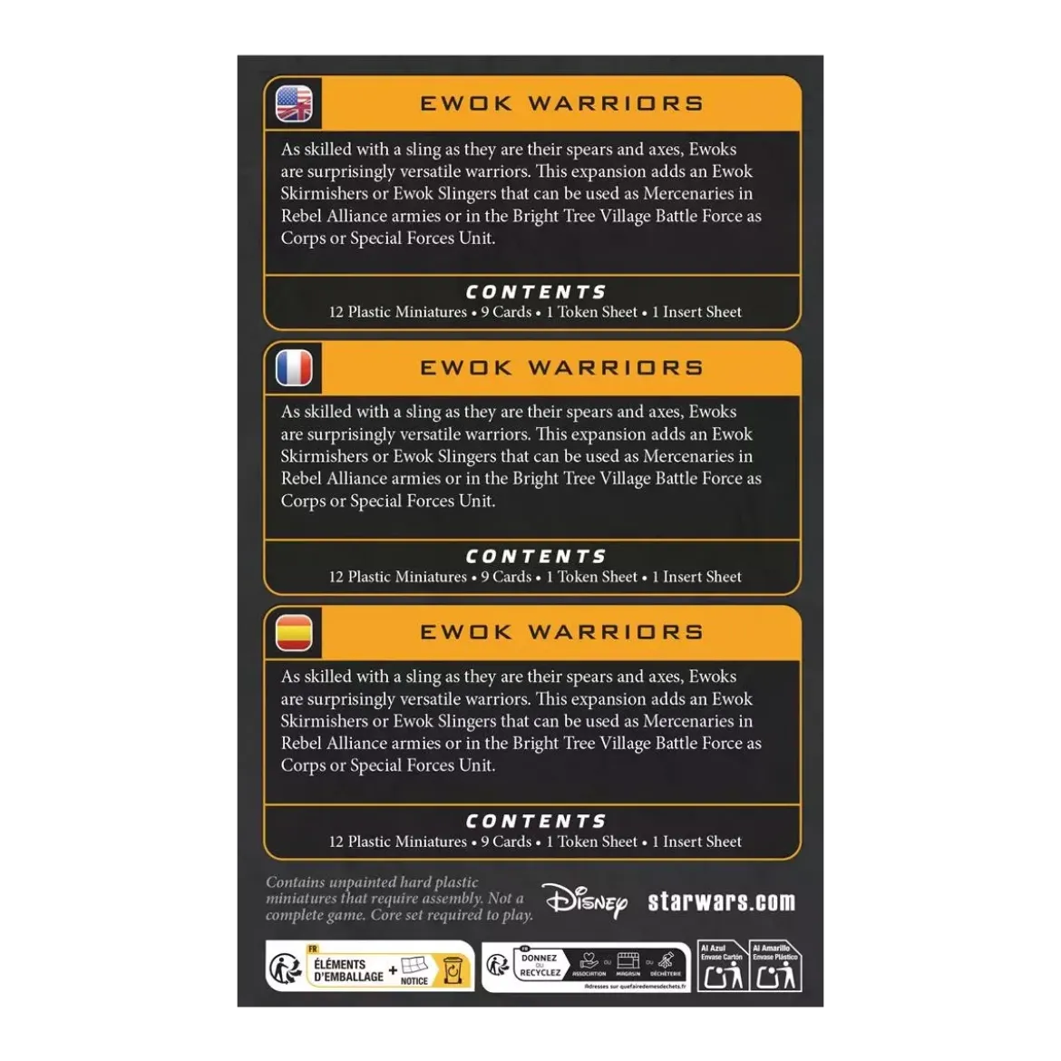 Star Wars : Légion - Ewok Warriors - Extension d'Unité