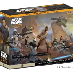 Star Wars : Légion - Galactic Republic Starter Set - Boîte de Base