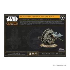 Star Wars : Légion - Grievous’ TSMEU‑6 Wheel Bike - Extension Commandant